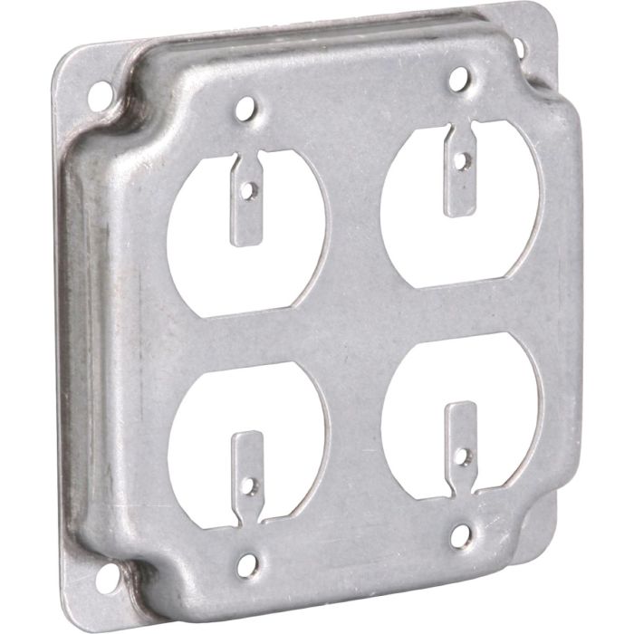 4" Sq 4-outlet Box Cover