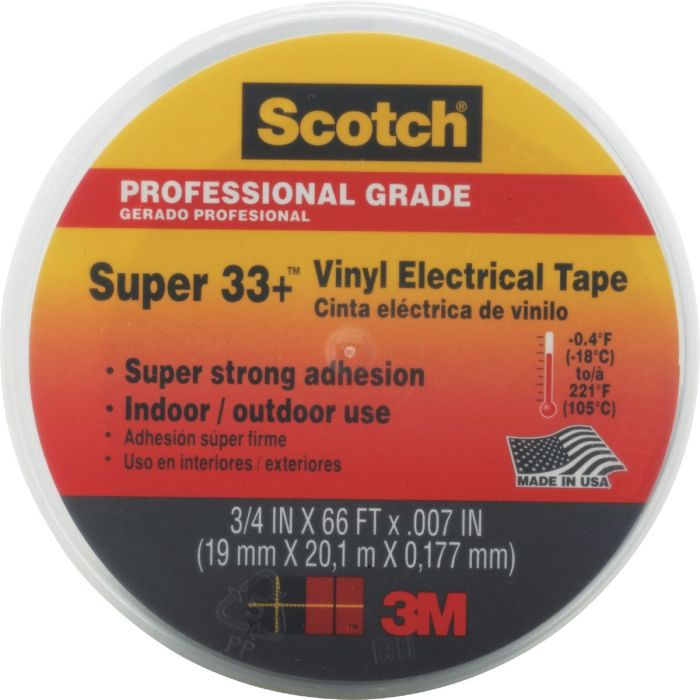 3/4"X66' Vinyl Tape