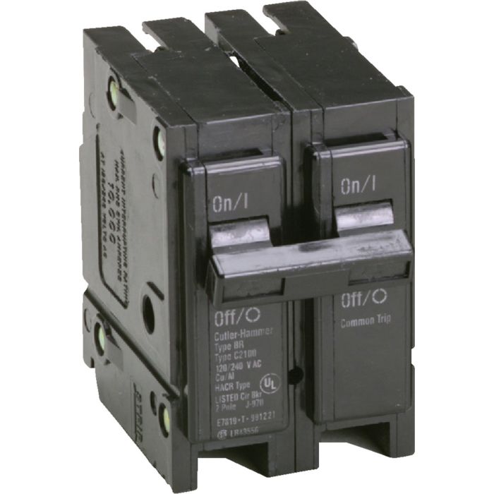 Eaton BR 15A Double-Pole Standard Trip Circuit Breaker