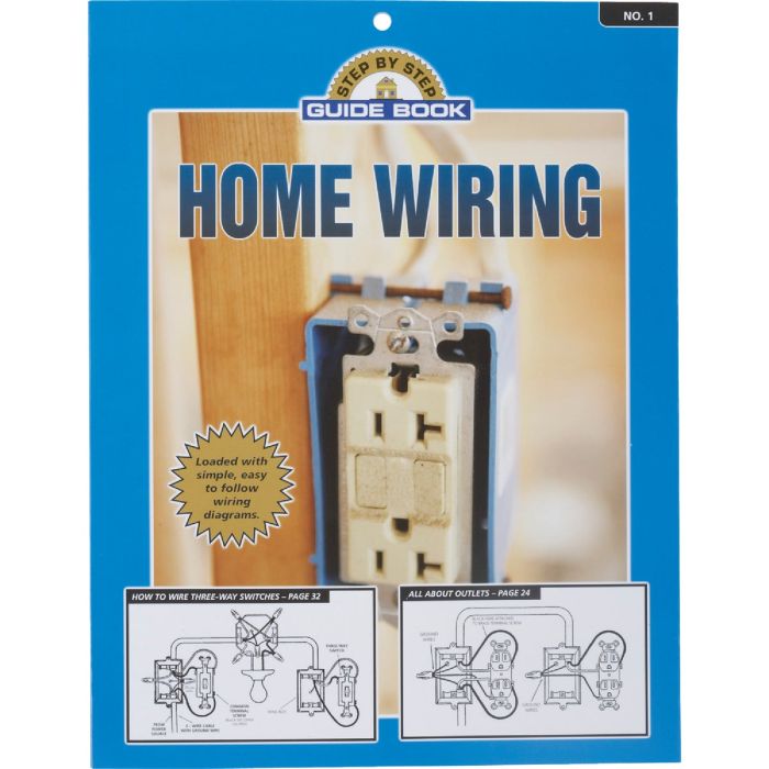 Step by Step Guide Home Wiring Manual Paperback Book