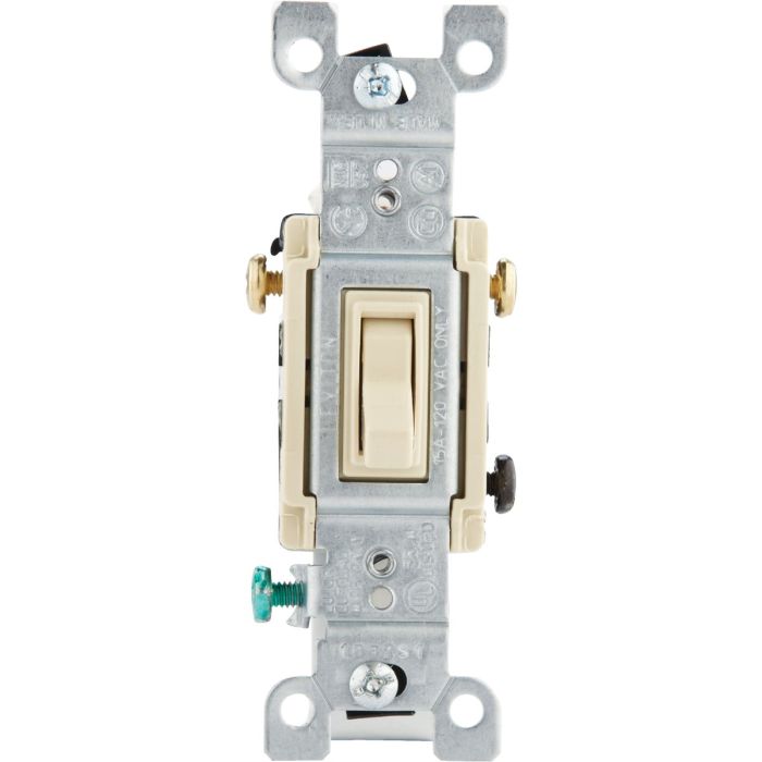 3-way Grnd Switch Ivory