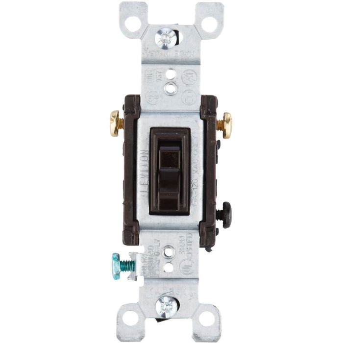 3-way Grnd Switch Brown