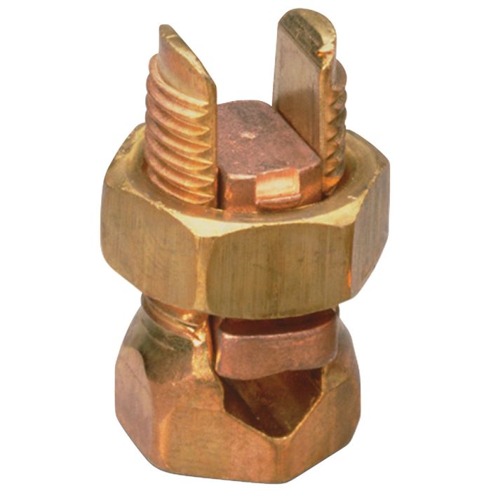 Gardner Bender #6 to #2 AWG Solid Copper Alloy Split Bolt Connector (2-Pack)