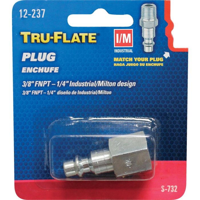 1/4" I/M 3/8" Fnpt Plug