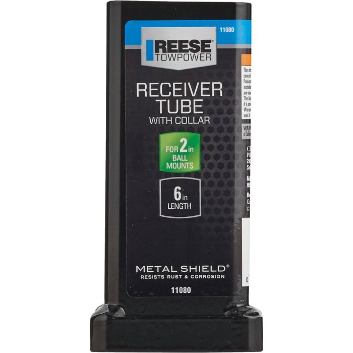 6x2 Receiver Tube W/Colr