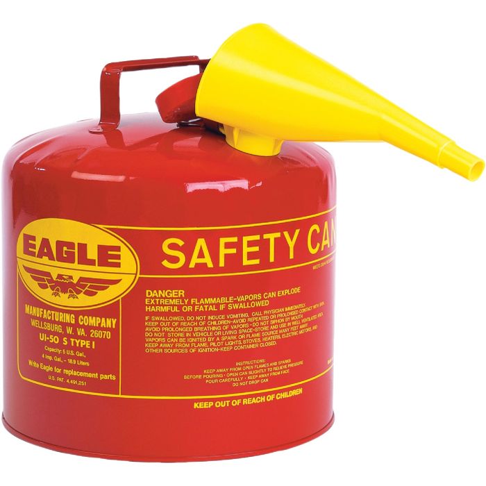 Red 5gal Gas Safety Can