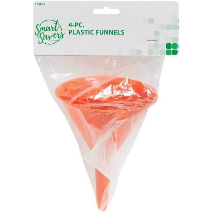 4pc Plastic Funnel