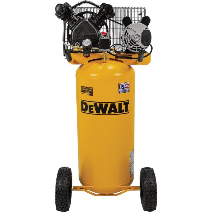 DEWALT 20 Gal. Portable Vertical V-Twin 155 psi Air Compressor