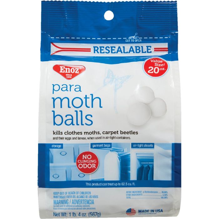 20 Oz. Bag Moth Ball'S