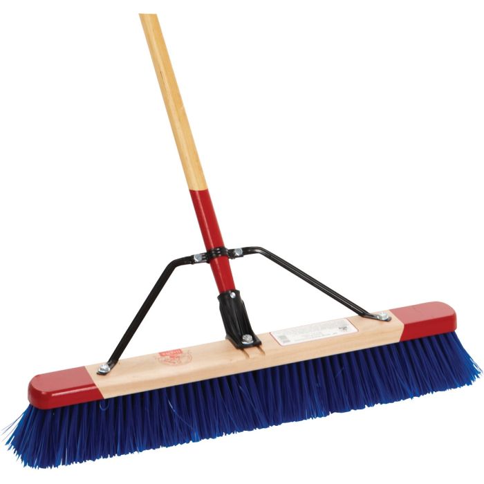 24" Stiff Ply Pushbroom