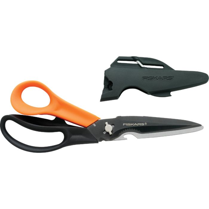 Fiskars 9 In. Multipurpose Titanium-Coated Scissors