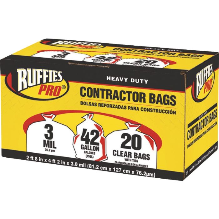 20ct 42gal Contrctr Bag