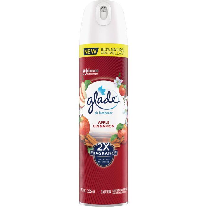 Glade 2X Fragrance 8.3 Oz. Apple Cinnamon Spray Air Freshener