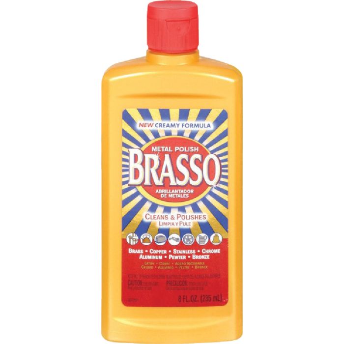 8 Oz Brasso Metal  Polish