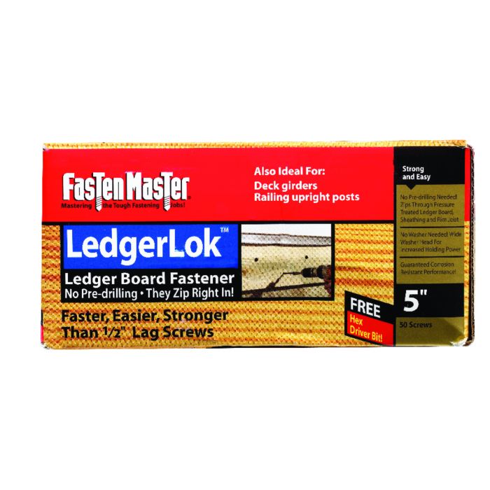 5" Ledgerlok 50pk