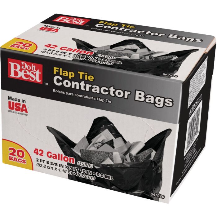 20ct 42gal Contrctr Bag