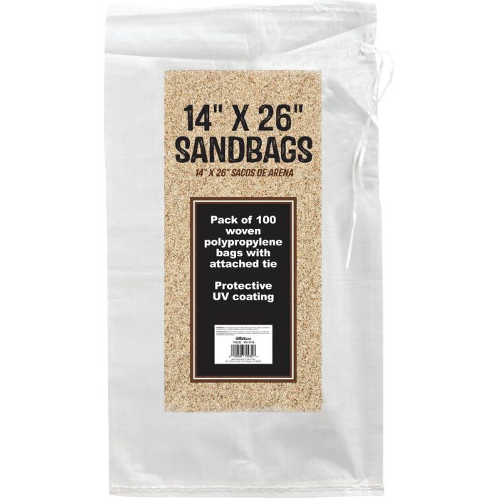 14 In. x 26 In. Empty Sandbags (100-Pack)