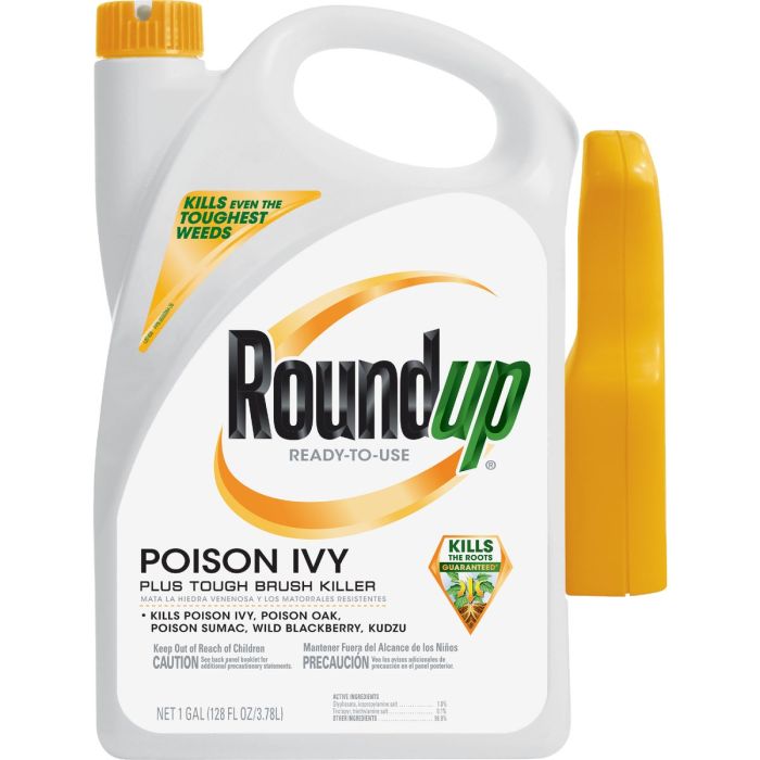 Roundup 1 Gal. Ready-To-Use Poison Oak & Ivy Plus Tough Brush Killer