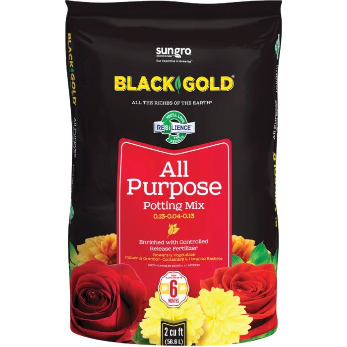 Black Gold 2 Cu. Ft. 47-1/2 Lb. All Purpose Potting Mix