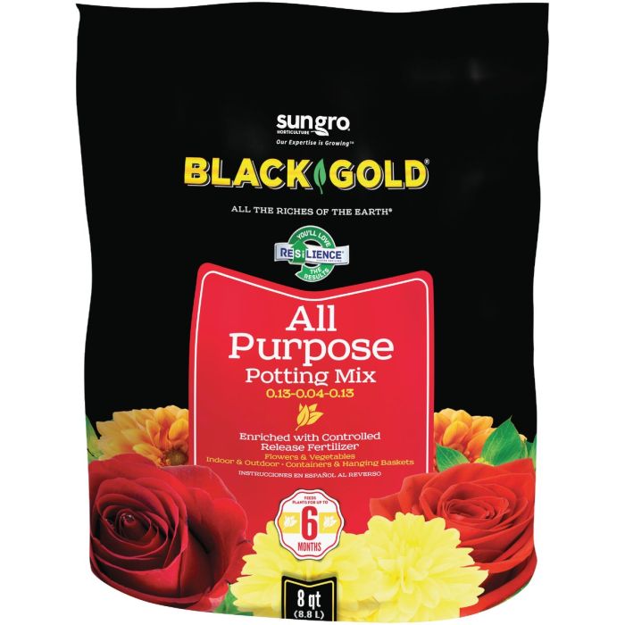 Black Gold 8 Qt. 6 Lb. All Purpose Potting Mix