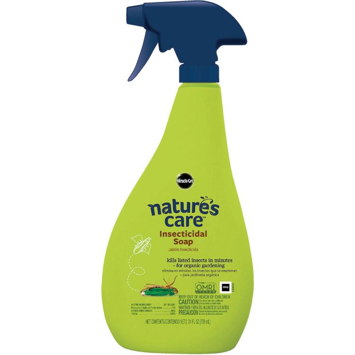 Miracle-Gro Nature's Care 24 Oz. Ready To Use Trigger Spray Insecticidal Soap Insect Killer