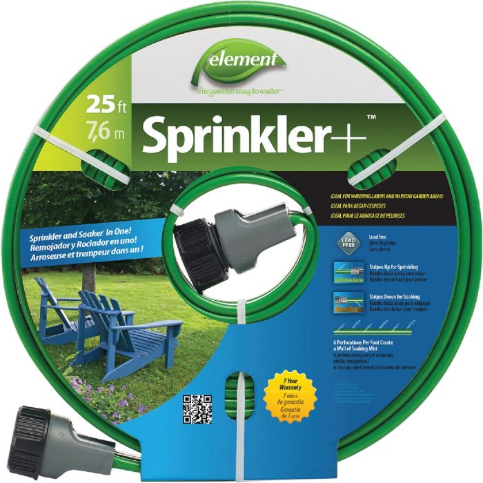 Best Garden 5/8 In. Dia. x 25 Ft. L. Drinking Water Safe Sprinkler Hose