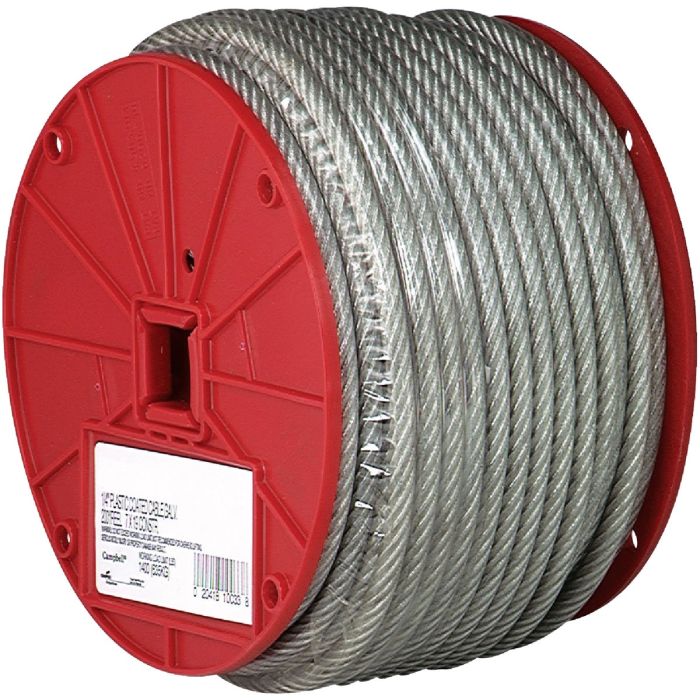 3/16" Vinyl Coated Cable (250ft)