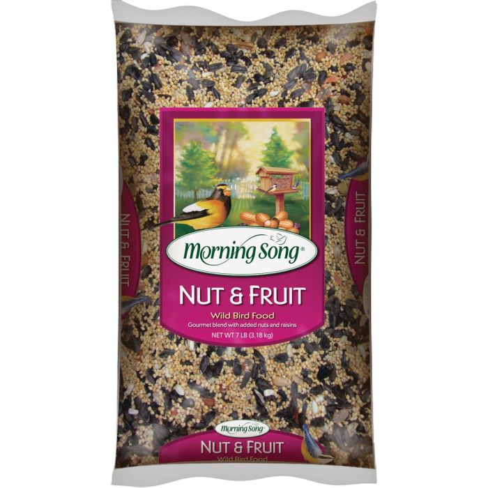 Morning Song 7 Lb. Nut & Fruit Blend Wild Bird Seed