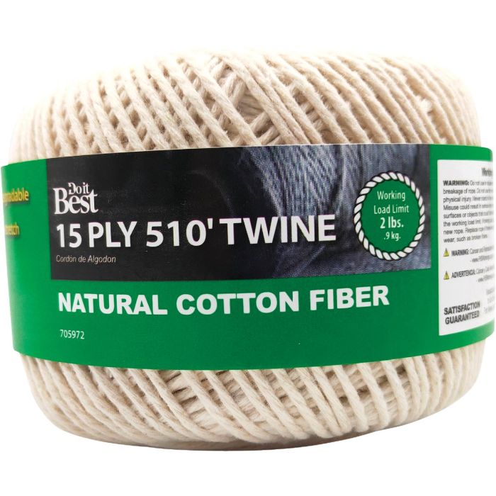 15ply 510' Cotton Twine