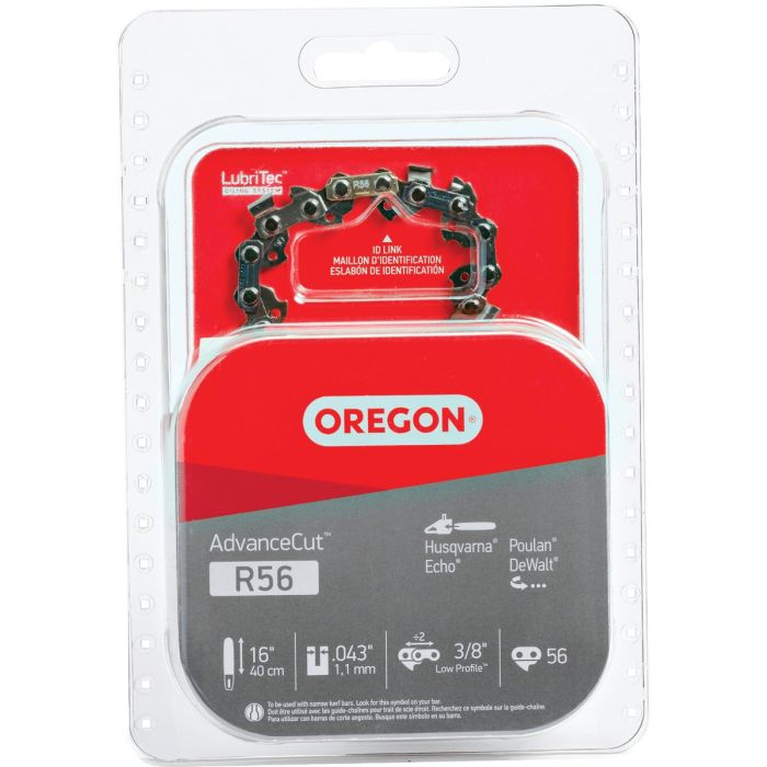 Oregon R56 AdvanceCut Chainsaw Chain for 16" Bar - 56 Drive Links - Makita Chain replacement