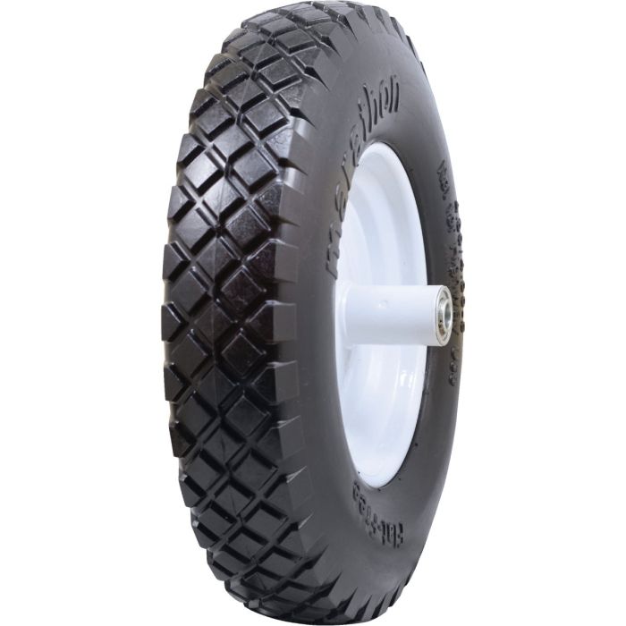 16" Knobby Treadflat Free Tire