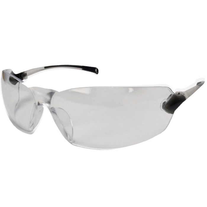 Radians Overlook Gray Frame Shooting Glasses with Clear Lenses