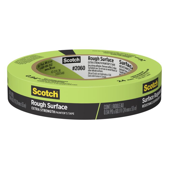 1"X 60yd Laquer Green Mask Tape