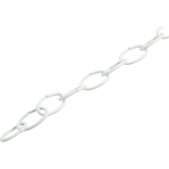 40' White Decorative Chain