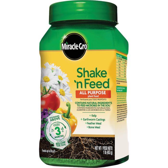 Miracle-Gro Shake 'n Feed 1.5 Lb. 12-4-8 All-Purpose Dry Plant Food