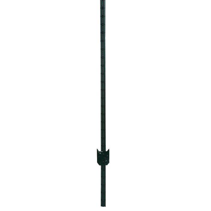 W. Silver 7 Ft. Steel 1.25 Lb/Ft. Fence T-Post