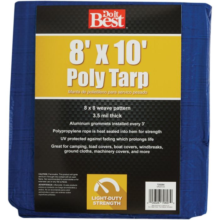 8x10 Blue Ap Tarp