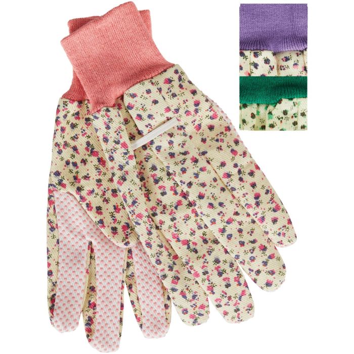 Pansy Florl Cotton Glove