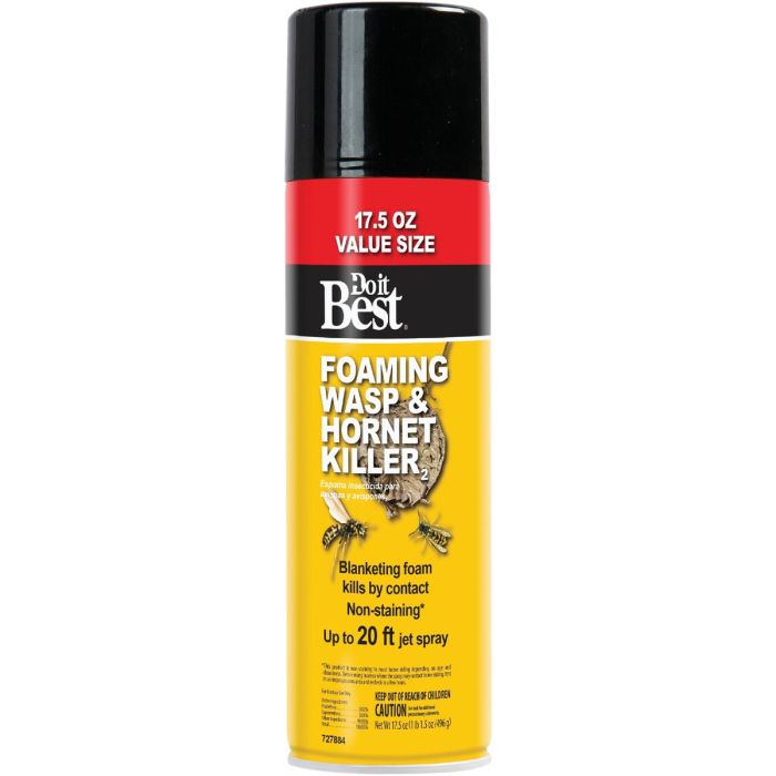 Do it Best 17.5 Oz. Foaming Aerosol Spray Wasp & Hornet Killer