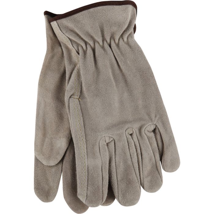 Do it Best Men's Medium Brushed Suede Leather Work Glove