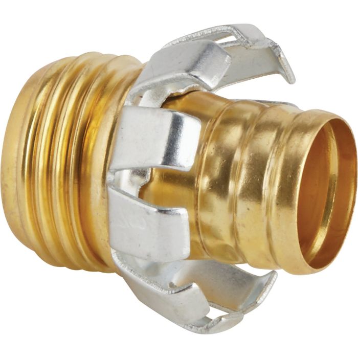 3/4" Male Brass Hose End