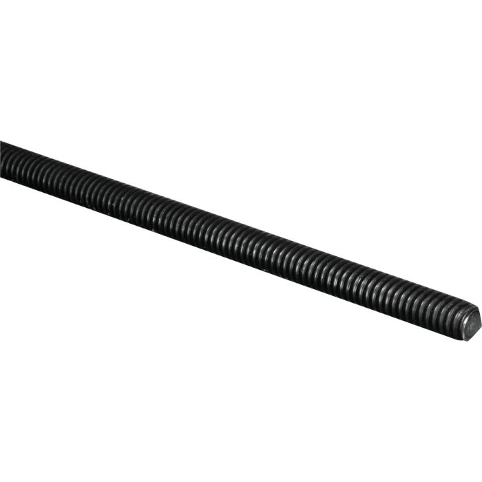 Hillman Steelworks 1/4 In. x 3 Ft. Hardened Steel Threaded Rod