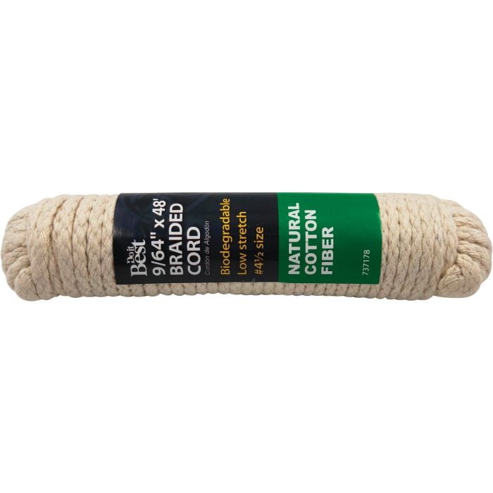 #4-1/2 48'Brd Cottn Rope