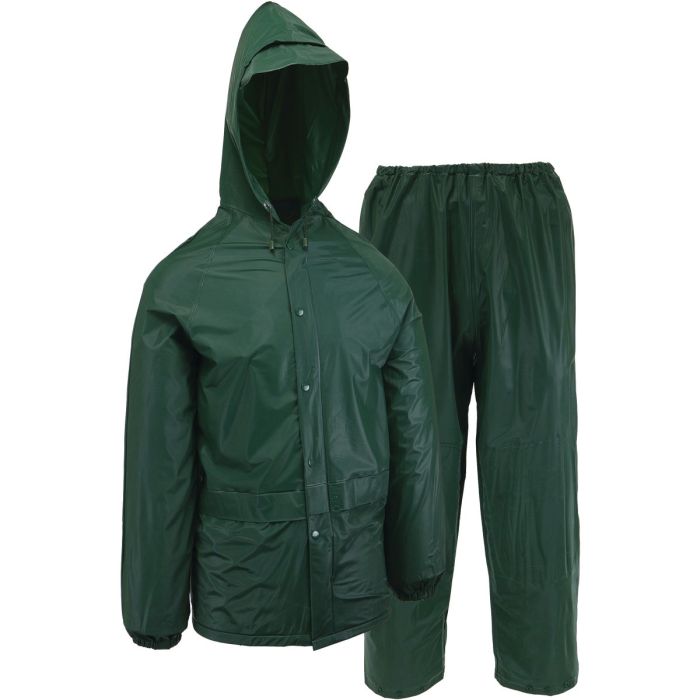 Xl 35mm 2pc Grn Rainsuit