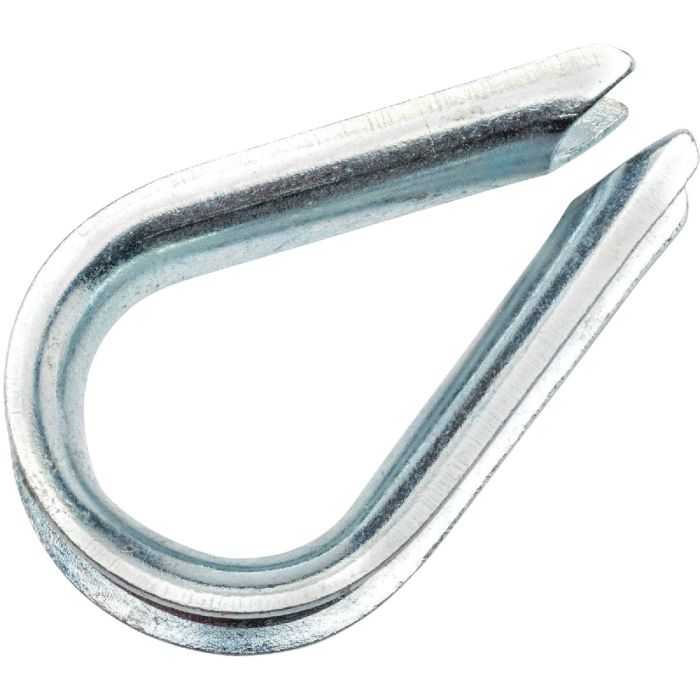 1/8"  Zinc Rope Thimble