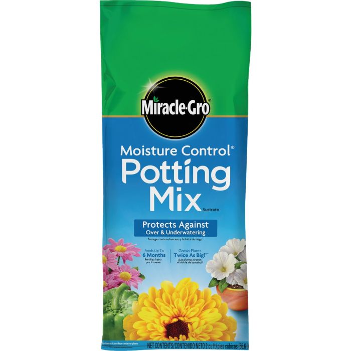 Miracle-Gro Moisture Control 2 Cu. Ft. 40-1/2 Lb. Indoor & Outdoor Potting Mix