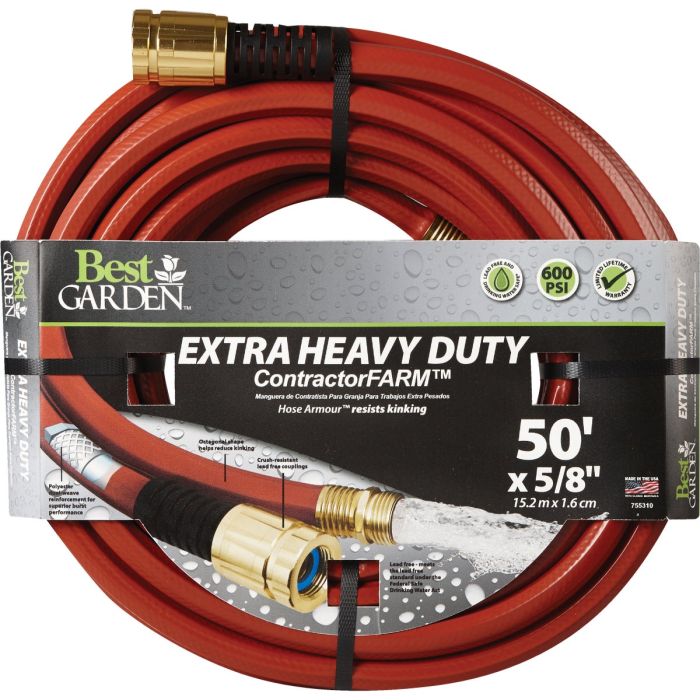 5/8"X50' Contractor Hose