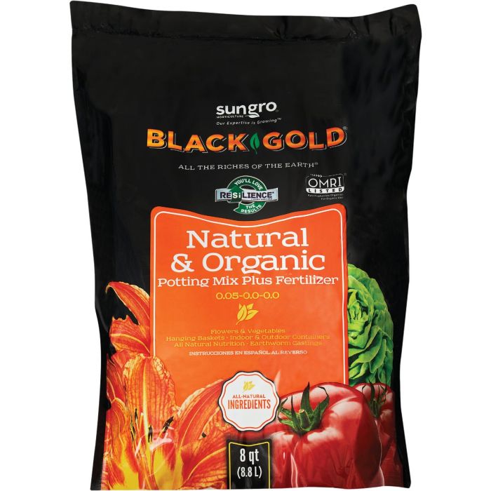 Black Gold 8 Qt. 8 Lb. All Purpose Natural & Organic Potting Mix