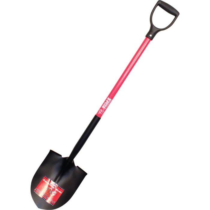 Bully Round Point D-hdl Shovel