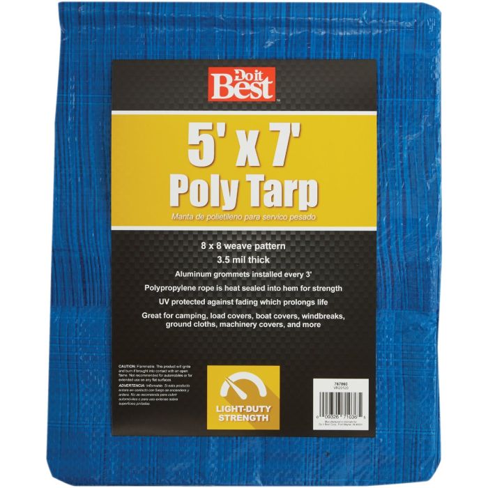 5x7 Blue Ap Tarp